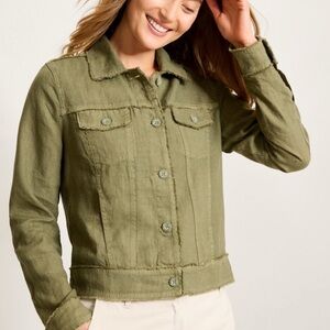 Tommy Bahama Two Palm Raw Edge Point Collar Jacket